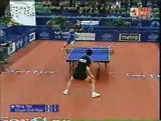 tennis de table point super exceptionnel