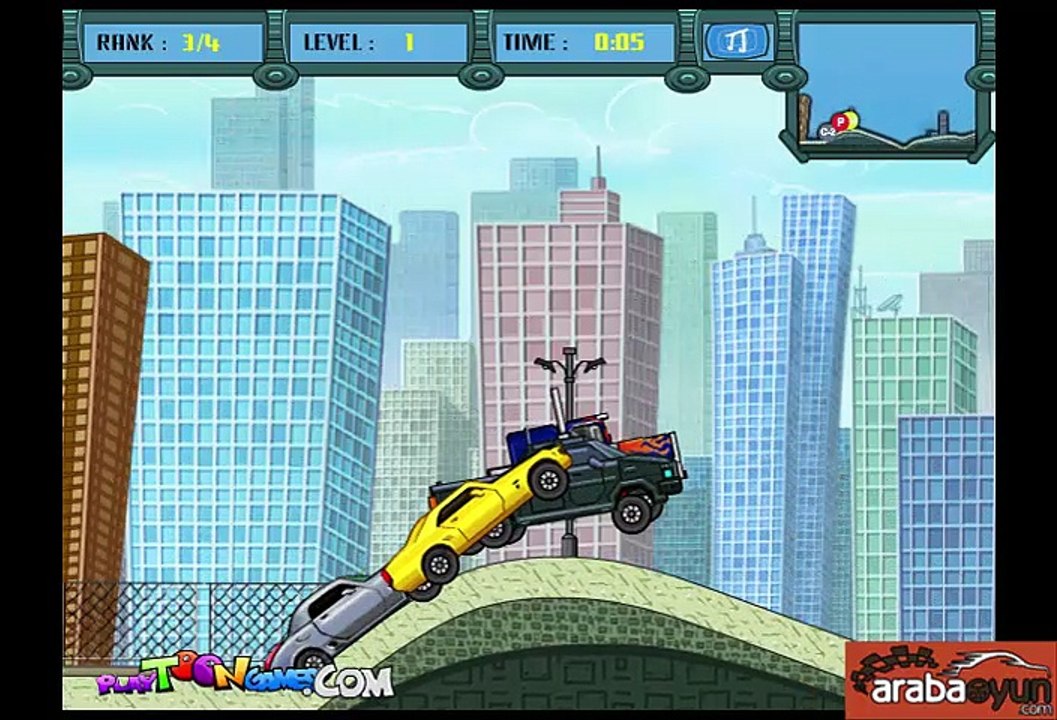 Transformers Yarış Makinaları Oyunu Nasıl Oynanır? Arabaoyun.com