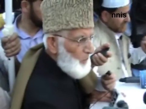 Ali Shah Geelani Address to Anti India Kashmir Rally