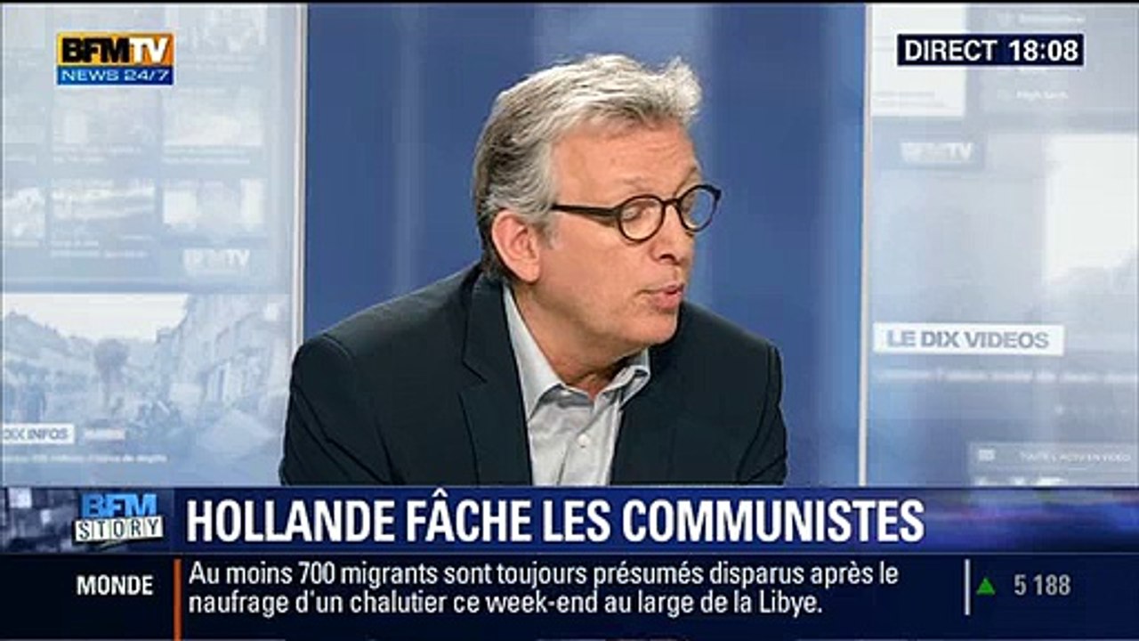 En réponse à François Hollande, Pierre Laurent ressort un tract du PCF des années 70