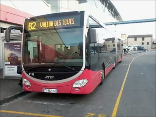 [Sound] Bus Mercedes-Benz Citaro G C2 €5 BHNS TGB n°2130 de la RTM - Marseille sur la ligne B2