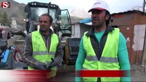 Valinin geçiş güzergahında çalışan iş makinelerine trafik cezası