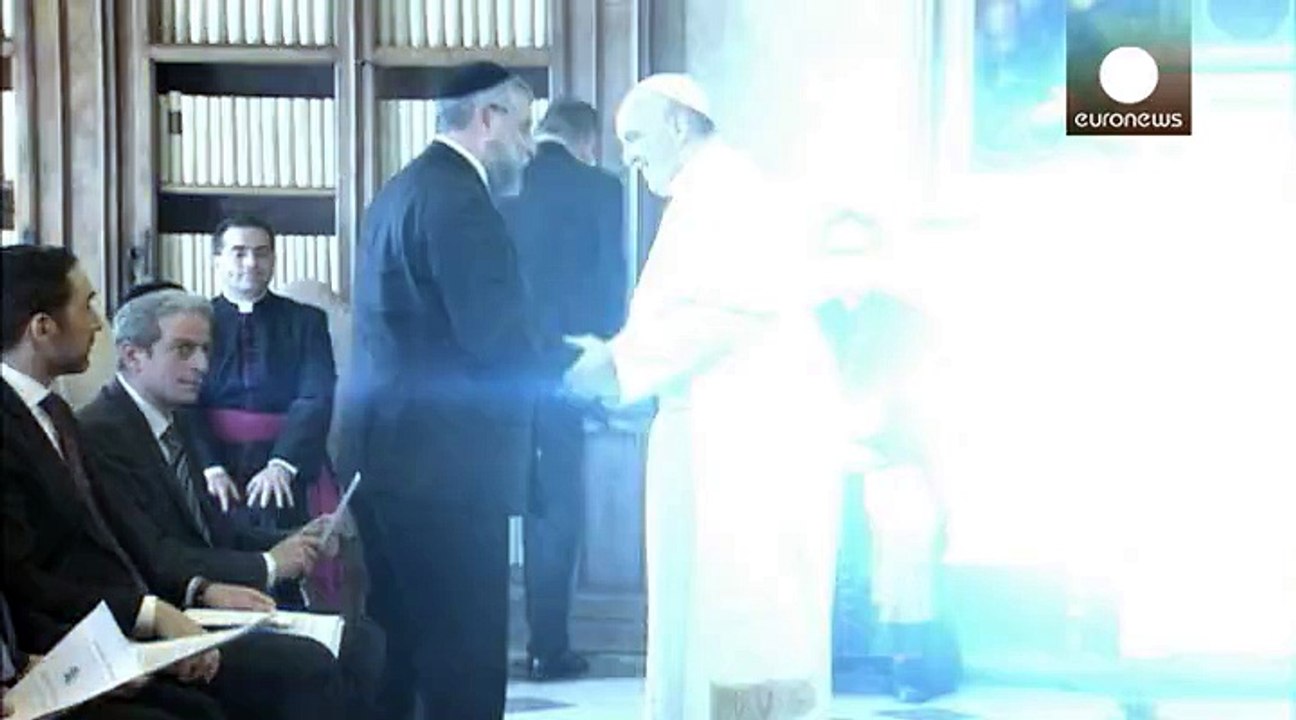Papst trifft Rabbiner