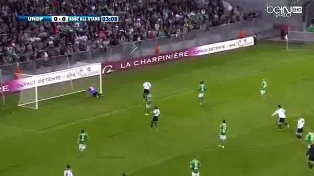 Charity match - Zidane, Ronaldo and Friends v. ASSE All Stars 1-0 David Trezeguet goal