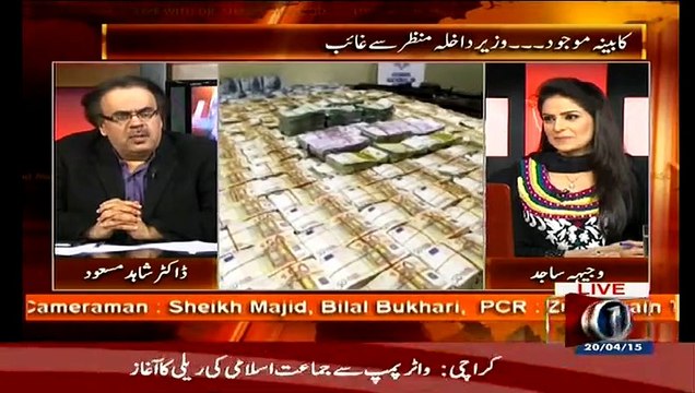 Female Model & Host of Hum sabh umeed say hain is also involved in Money laundering :- Dr.Shahid Masood