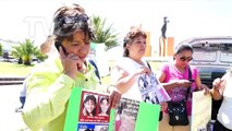 Familiares y amigos de Alondra Luna Núñez toman la caseta de la autopista Guanajuato-Silao