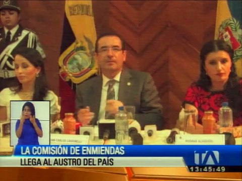 Loja fue escenario de la sexta socialización de enmiendas constitucionales