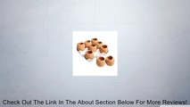Adorable Set of 9 Brown Eggs Design Ceramic Succulent Planters / Mini Decorative Pots w/ Tray - MyGift� Review