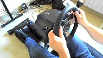 Wheel Stand Pro Deluxe for Logitech G25 G27 Racing Wheels in action - force feedback 10