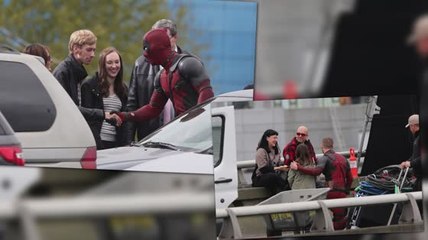 Tải video: Ryan Reynolds Has Fun With Fans On The Deadpool Set