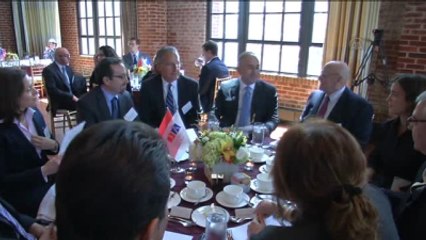 Çavuşoğlu, American-Turk Council Başkanı Beasey ile Bir Araya Geldi