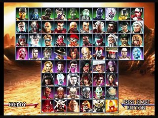 MORTAL KOMBAT ARMAGEDDON played as FREDDY KRUEGER
