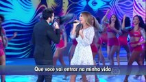 Luan Santana e Ivete Sangalo cantam 'Química do Amor' no Domigão do Faustão