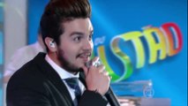 Luan Santana canta 'Te Esperando' no Domigão do Faustão