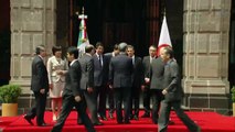 Visita Oficial del señor Shinzo Abe, Primer Ministro de Japón: Ceremonia Oficial de Bienvenida