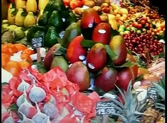 trolebuses de frutas naturales