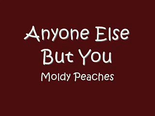 Moldy Peaches - "Anyone Else But You" w/ Lyrics