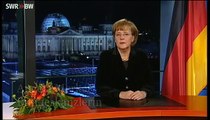 Bundeskanzlerin Angela Merkel - Neujahrsansprache 2009 Schwäbisch - dodokay SWR