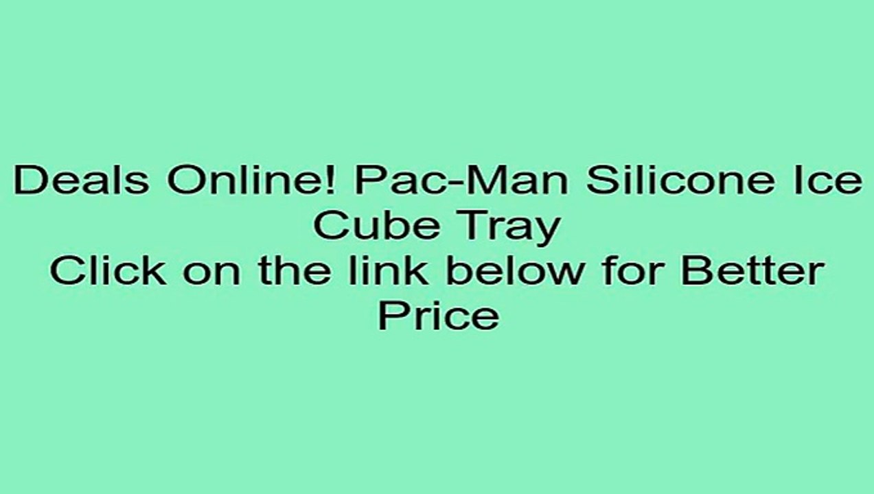 Discount on Pac-Man Silicone Ice Cube Tray Review M�th Games