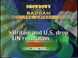 BUSH Ultimatum 2003 Saddam Hussein IRAQ CBS NEWS
