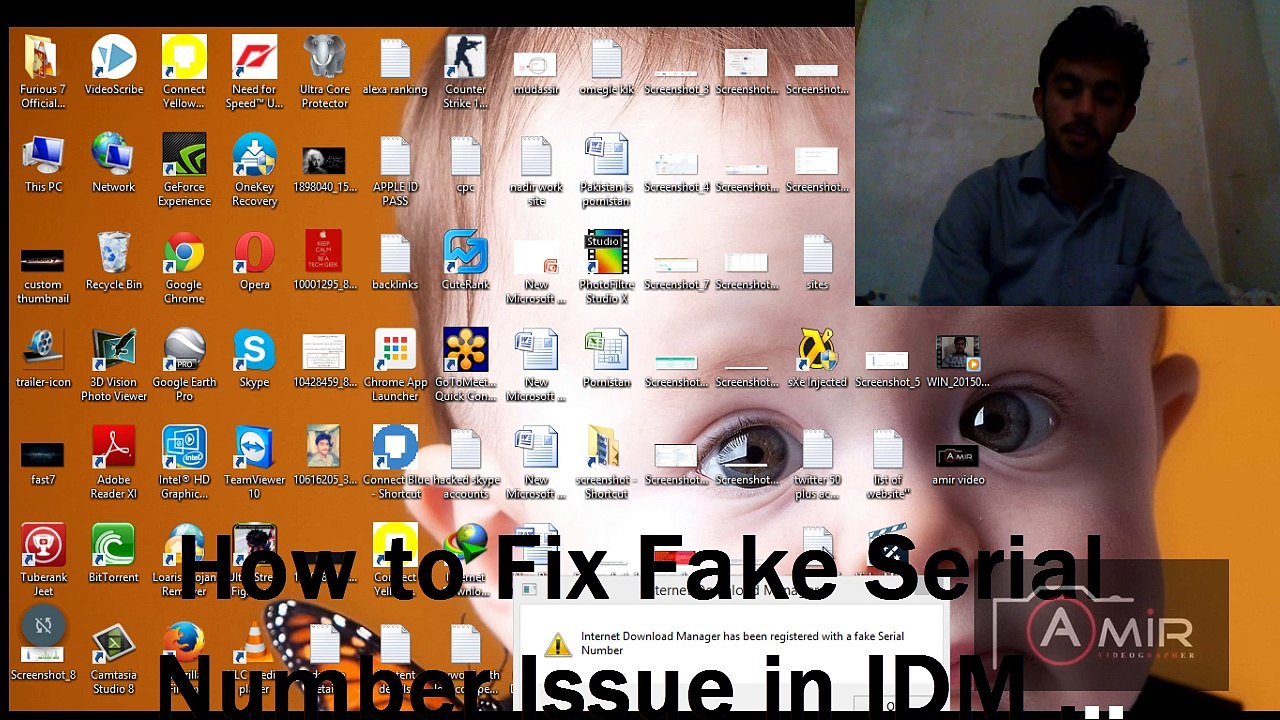 Internet Download Manager Registered with Fake Serial Number Solution Fix by Amir