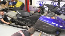 Polaris XLT 600 mod sled Rev XP suspension install to 159