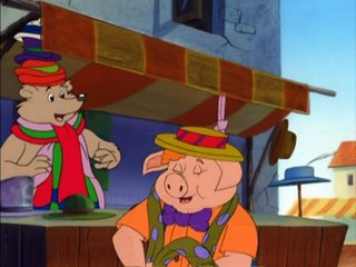 Three Little Pigs cartoon movie part 1