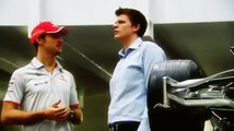 Jenson Button - tour around McLaren Technology Centre - BBC interview