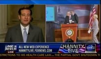 Sen. Ted Cruz with Sean Hannity on Harry Reid's Shutdown