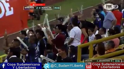 Mineros de Guayana 3 vs 0 Huracan ~ [Copa Libertadores] - 21.04.2015 - Todos los goles & Resumen