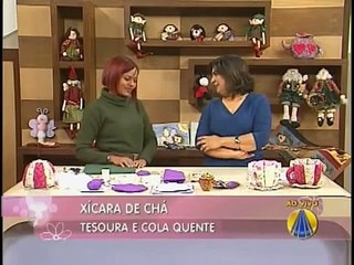 Xícara de pano | Artesanato Sabor de vida