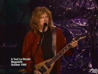 Megadeth - A tout le monde (live)