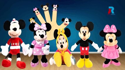 MICKEY MOUSE TOYS  Finger Family Cartoon Nursery Rhymes For Kids
