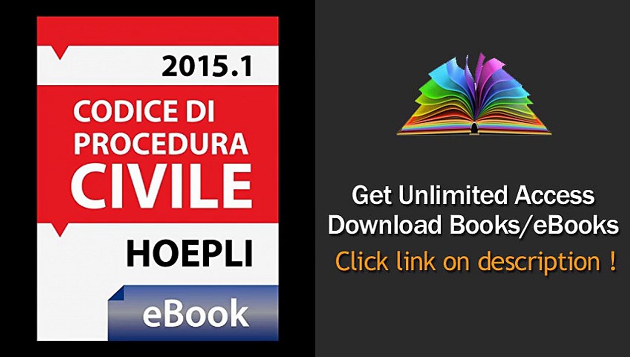 Download Codice di procedura civile 2015 PDF
