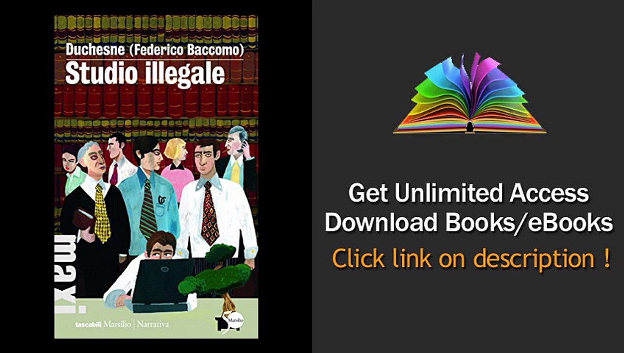 Download Studio illegale (Marsilio X) PDF