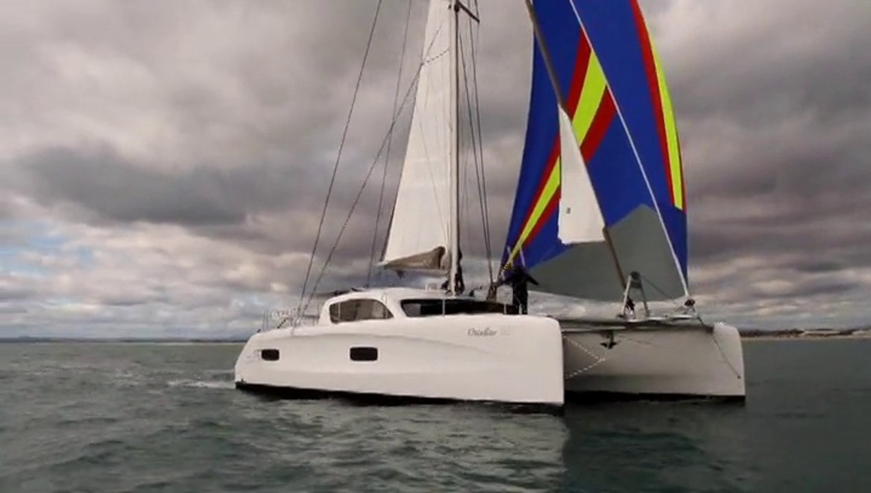 04/05/2015 - Essai de l'Outremer 45 video du chantier Outremer yachting