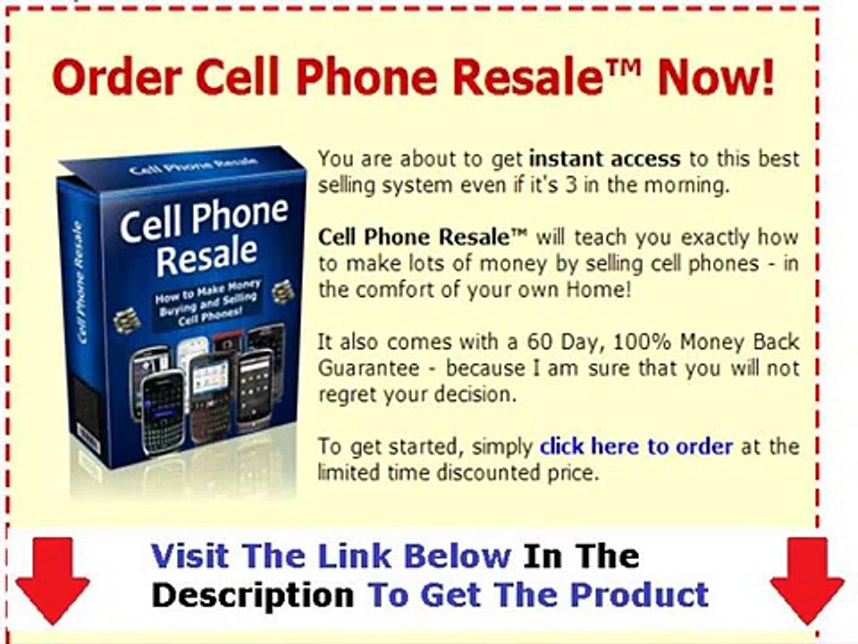 Cell Phone Resale WHY YOU MUST WATCH NOW! Bonus + Discount