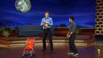 Steven Ho Shows Conan How To Weaponize A Baby - CONAN on TBS