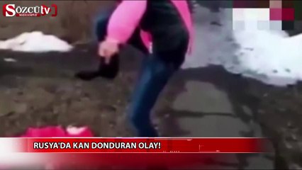 Rusya'da kan donduran olay!
