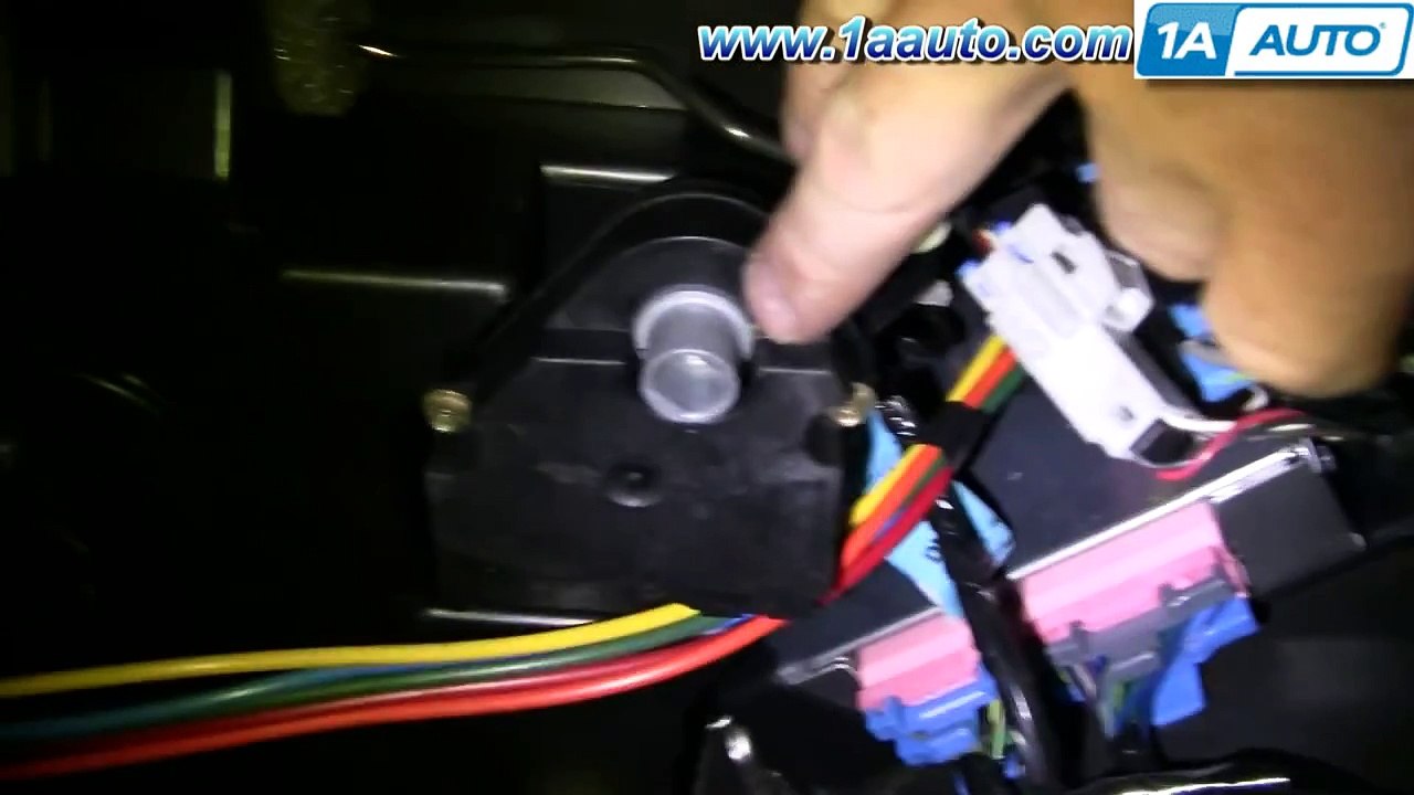How To Replace Install AC Heater Air Temperature Control Cadillac Deville 96-99 1AAuto.com