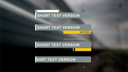 After Effects Project Files - Clean Lower Third - VideoHive 9164970