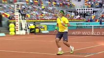 Some amazing tennis shots