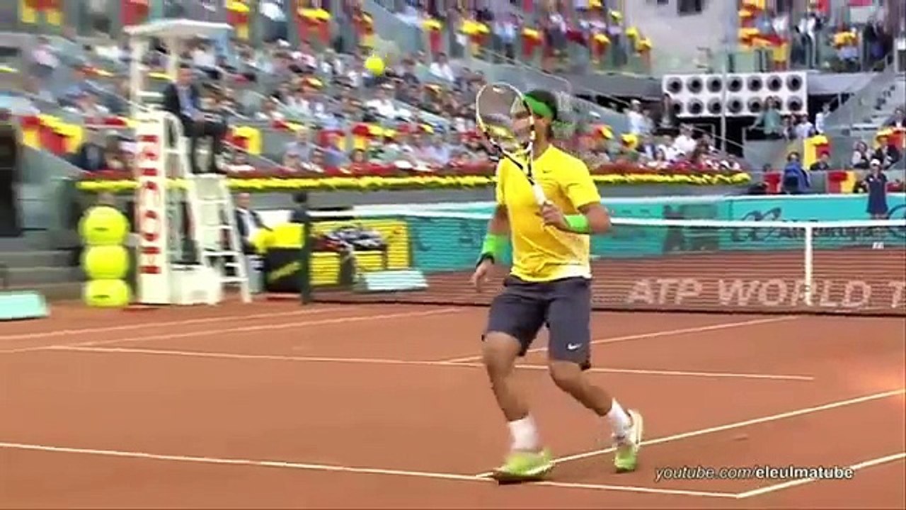 Some amazing tennis shots