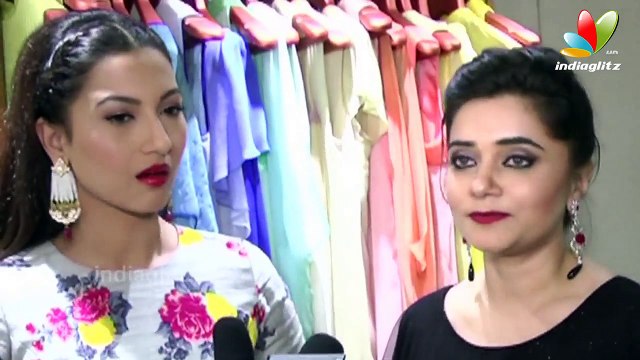 Lisa Haydon, Gauhar Khan, Urvashi Rautela at Fatma Shaikh's Store Launch