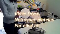 Vidéo démo nettoyage matelas