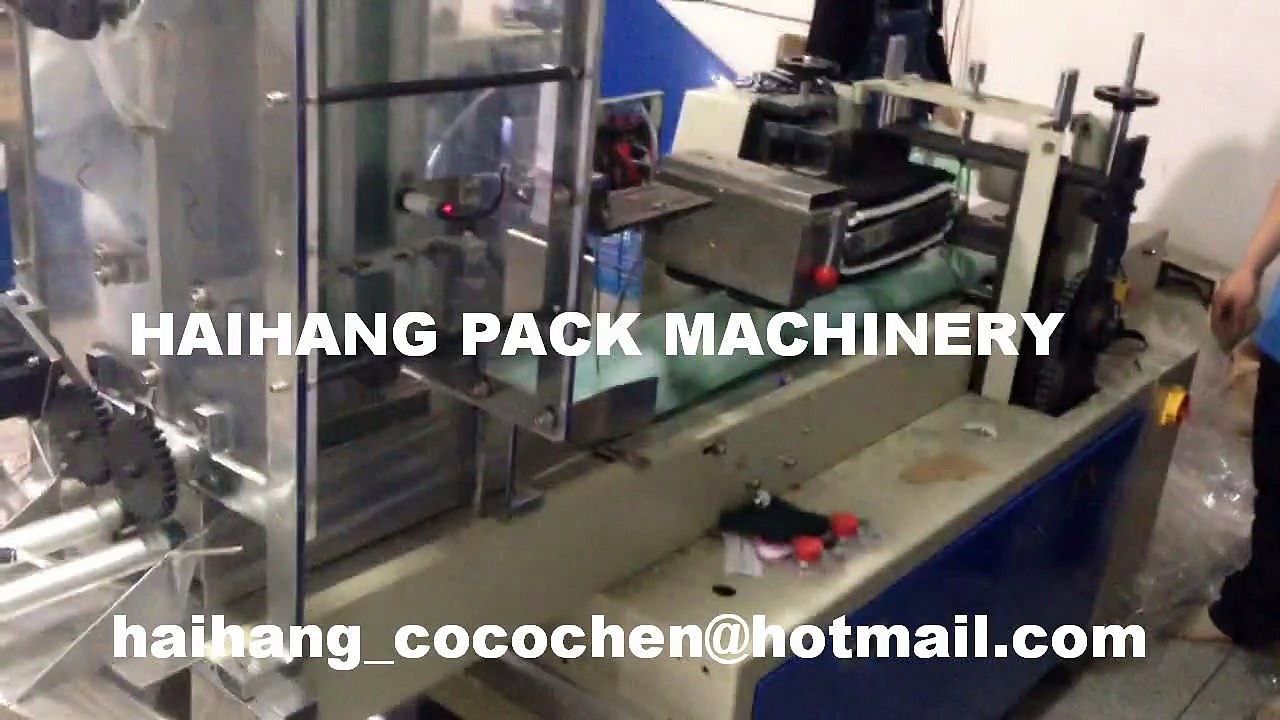drinking straws packing machine Haihang Machinery of China