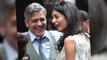 Amal Clooney rend visite à George Clooney sur le plateau de Money Monster