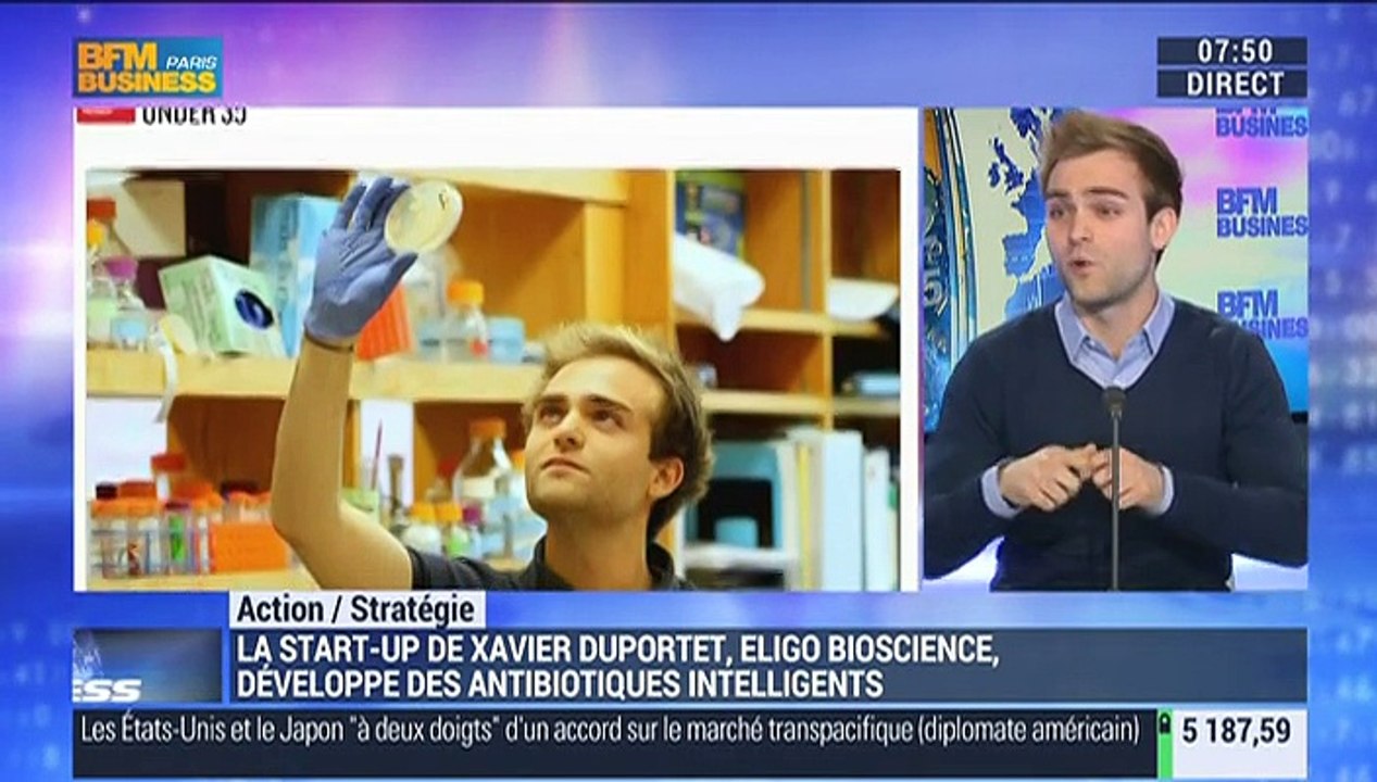 Eligo Bioscience a développé des antibiotiques intelligents: Xavier Duportet - 21/04