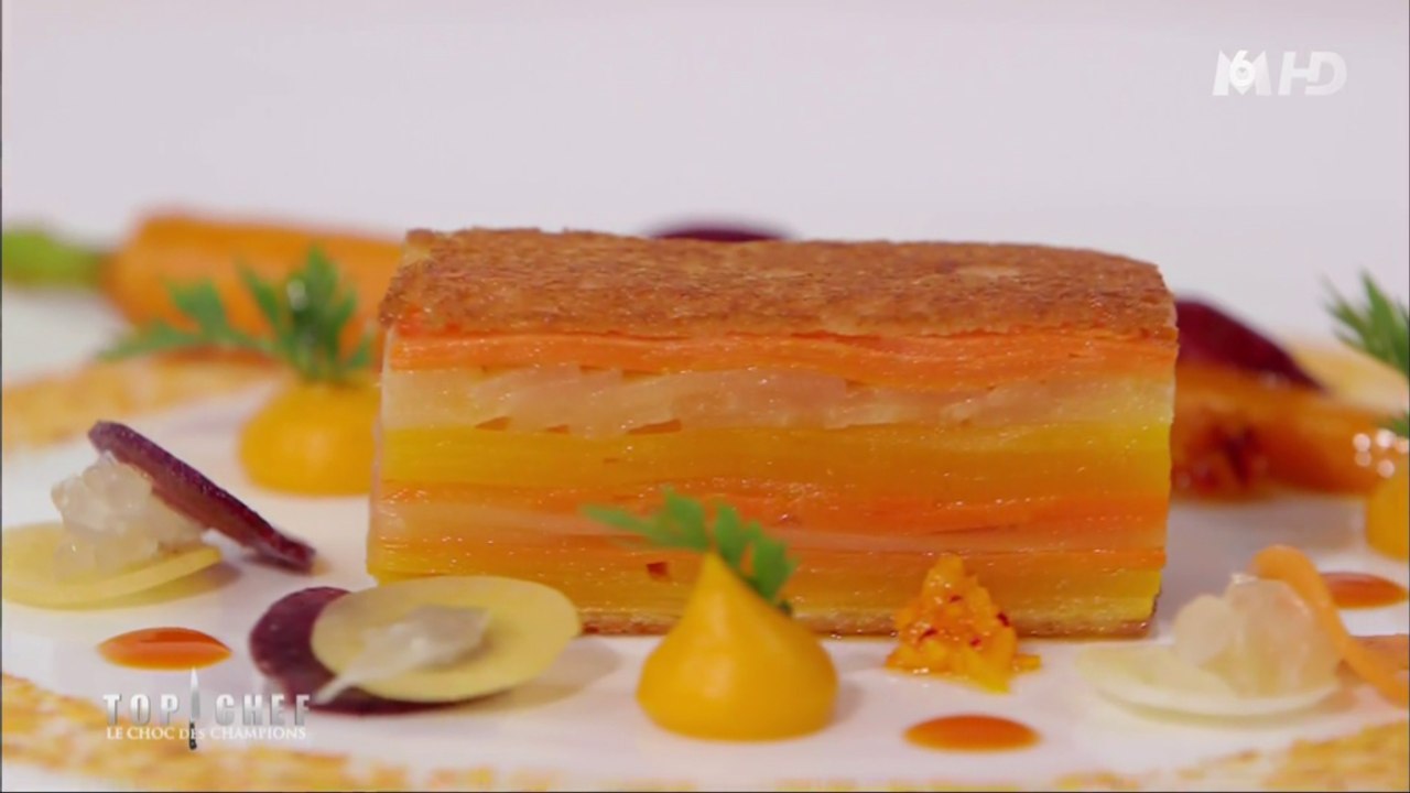 Le mille-feuille de carottes d'Eric Pras