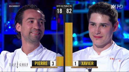Xavier remporte le vote des téléspectateurs !